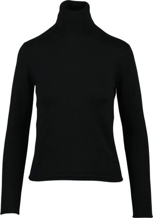 Semicouture Truien & Vesten, Dames, Zwart, M, Polyester, Ciclista Turtleneck
