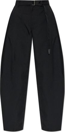 sacai Suiting Pants - Dames - Broeken - Zwart - S - Wol - Broeken