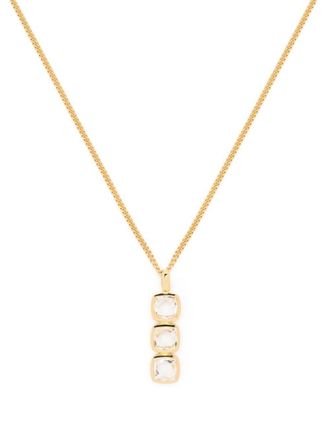 Tom Wood Collana con cristalli - Oro