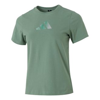 adidas (WMNS) adidas Outdoor Sports Commuter T-Shirt Asia Sizing Tent Green JM8804