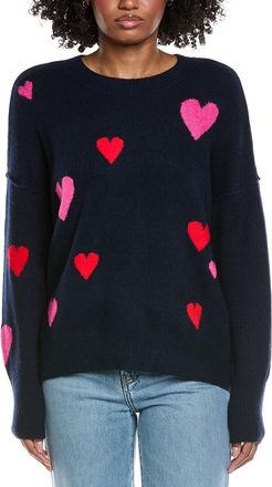 CeCe by Cynthia Steffe Heart Pattern Sweater