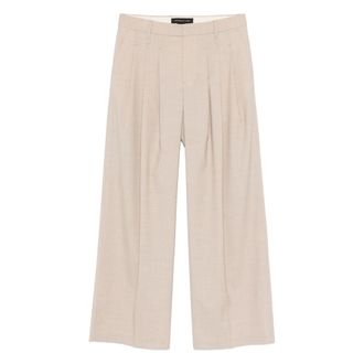 Federico Cina Pleat-detail Linen Trousers