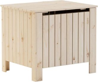 vidaXL Storage Box with Lid rana 60x49x54 cm Solid Wood Pine Vidaxl