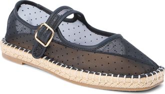 Matisse Footwear Meg Mary Jane Flat in Black Dot at Nordstrom, Size 10