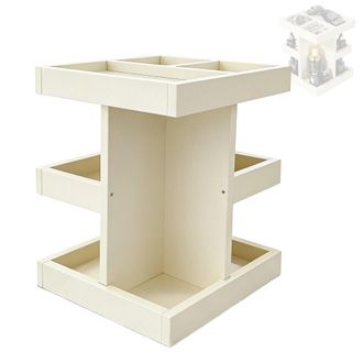 OEM Elegante Organizador De Accesorios De Belleza De Madera, Estante
