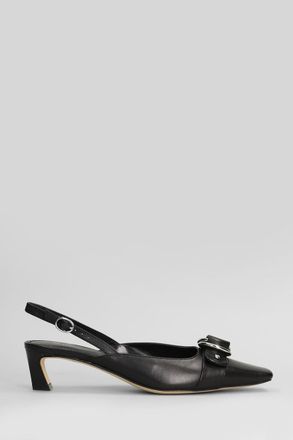 Michael Kors Jaden Kitten Sling Pumps