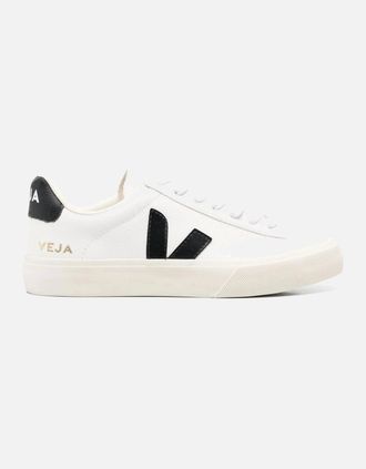 Veja Womens WOMENS CAMPO LEATHER SNEAKERS - White - Size: 4