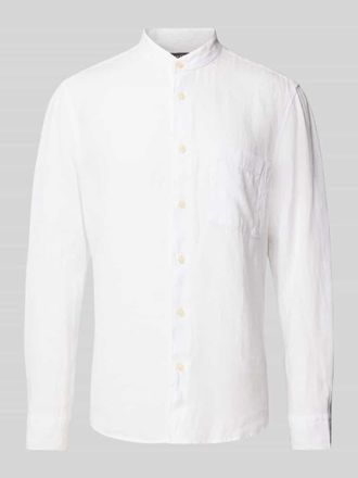 Marc O'Polo Regular Fit Freizeithemd aus reinem Leinen in Weiss, Gr&ouml;&szlig;e XXL