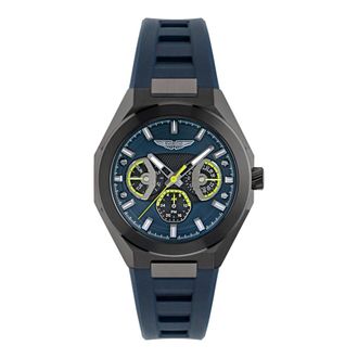 Aston Martin Accessoires, Heren, Blauw, ONE Size, AML Thrill Horloge