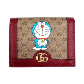 Gucci Pre-owned Wallets, unisex, Multicolor, Size: ONE SIZE Pre-owned Leather Wallet