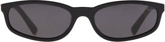 Miu Miu Grey Irregular Ladies Sunglasses MU A06SF 16K08Z 54