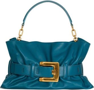 Balmain Medium Anthem bag in smooth leather in Blue at Nordstrom
