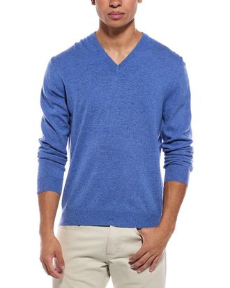 N.Peal N.Peal Burlington Cashmere V-Neck Sweater