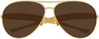 Bottega Veneta Bv1305 S Linea Unapologetic Gold