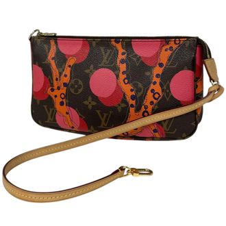 Louis Vuitton Brown Monogram Pochette Pouch (Pre-Owned)