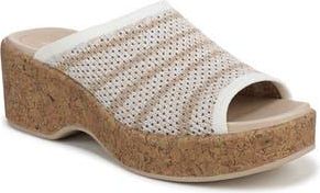 Life Stride Very Ready Platform Sandal in Bright White /Sand Castle at Nordstrom Rack, Size 9.5