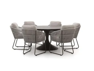 Suns Noli/Nova &oslash;150cm dining tuinset 7-delig