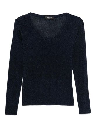 Fabiana Filippi long-sleeve top - Blauw
