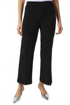 Joseph Ribkoff Stud Bottom Pant In Black