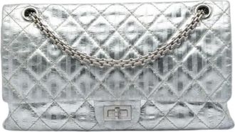 Chanel Borsa a spalla Pre-owned Double Flap - - Pre-owned - Donna - Grigio - ONE SIZE