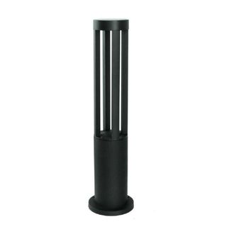 Trade Shop Trade Shop Traesio - Trade Shop - Lampione Giardino Lampada 12 Watt Led Terra Esterno Ip65 Lampioncino Nero Es28