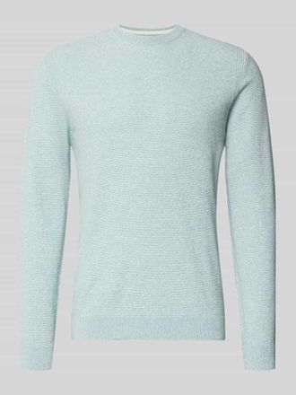 Tom Tailor Regular Fit Strickpullover aus reiner Baumwolle in Mint, Gr&ouml;&szlig;e XXXL