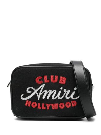 Amiri Club Amiri camera bag - men - Canvas - OS - Black