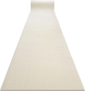 RugsX Rugsx - Runner karmel Plain, one colour white 160 cm white 160x190 cm