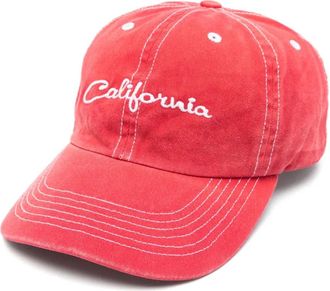 ERL Cappello con logo - Rosso