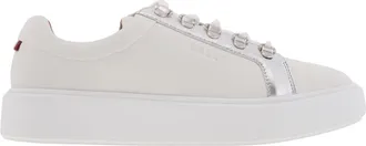 Bally Asaka Leather Low-Top Sneakers, Brand Size 35.5 ( US Size 5 )