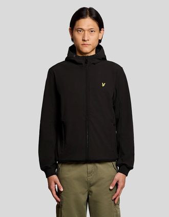Lyle & Scott Lyle And Scott Mens Fleece Lined Softshell Jacket - Black - Size: Regular/36