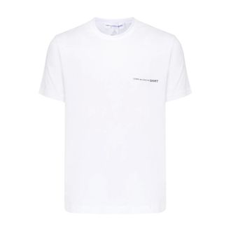 Comme Des Gar&ccedil;ons T-Shirts, male, White, Size: M Shirt