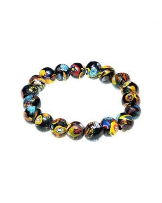 Jean Claude Dell Arte By Jean Claude Beaded Malifiori Stretch Bracelet