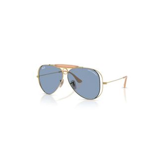 Ray-Ban Dames, Accessoires, Geel, Maat: 58 MM
