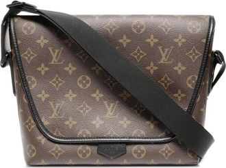 Louis Vuitton Borsa a spalla Macassar con monogramma 2020 - Marrone