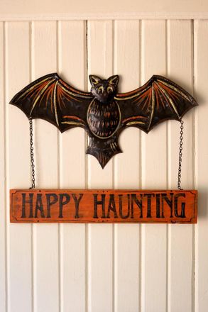 Kalalou Happy Haunting Bat Door Hanger