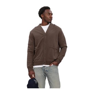 Anerkjendt Truien & Vesten, Heren, Bruin, L, Heren Truien Vesten Aksinus V Sweat Cardigan