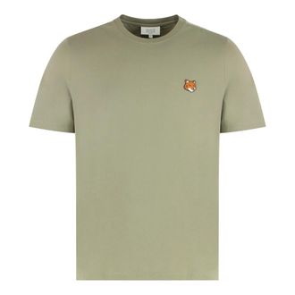 Maison Kitsun&eacute; Hombre, Camisetas, Beige, Talla: XL