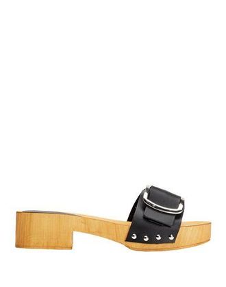 8 by YOOX EMBELLISHED LEATHER CLOG