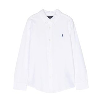 Polo Ralph Lauren Overhemden, Heren, Wit, S, Polo Ralph Lauren Shirts Wit