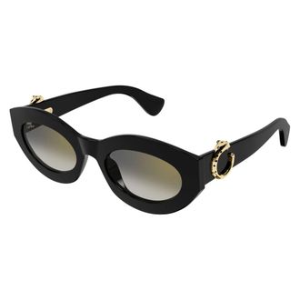 Cartier Sunglasses, unisex, Black, Size: 53 MM Ct0638S Sunglasses