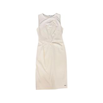 Calvin Klein Draped Sleeveless Dress