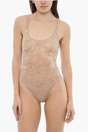 Diesel Eyelet Lace Bodysuit MEGAN-UTLT size Xs