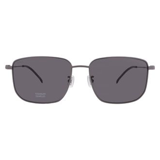 HUGO BOSS Polarized Grey Square Mens Sunglasses BOSS 1619/F/S 0R80/M9 58