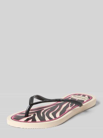 Havaianas Flip Flip mit Logo-Detail in Black, Gr&ouml;&szlig;e 35/36