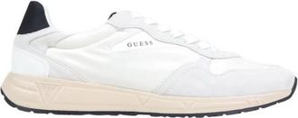 Guess Aria Sneakers - Heren - Sneakers - Wit - 43 EU - Polyester - Schoenen
