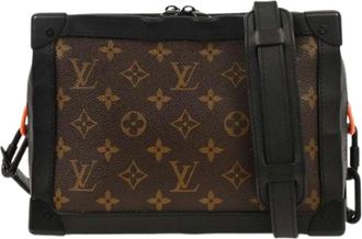 Louis Vuitton Pre-owned Cross Body Bags, male, Brown, Size: ONE SIZE Pre-owned Canvas Cross Body Bag