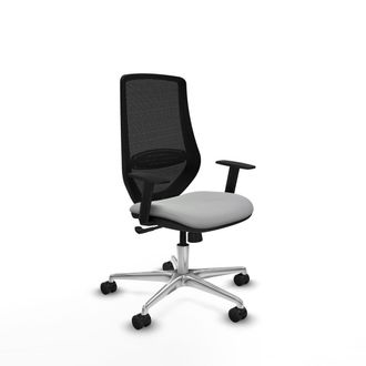 Piqueras y Crespo Piqueras Y Crespo Mardos Silla De Oficina Gris Claro