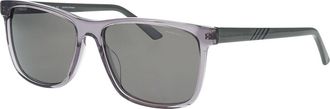 Jaguar 37182 Polarized 4717 Mens Sunglasses Grey Size 57