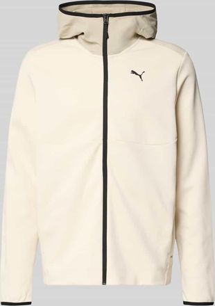 Puma Sweatjacke mit Kapuze in Ecru, Gr&ouml;&szlig;e XXL
